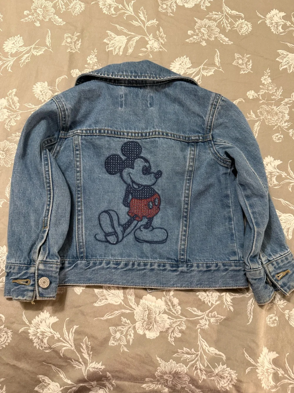 Baby Gap Mickey Mouse Denim Jacket , toddler , sz 2